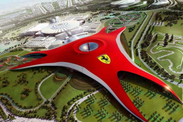 Ferrari World Theme Park In Abu Dhabi